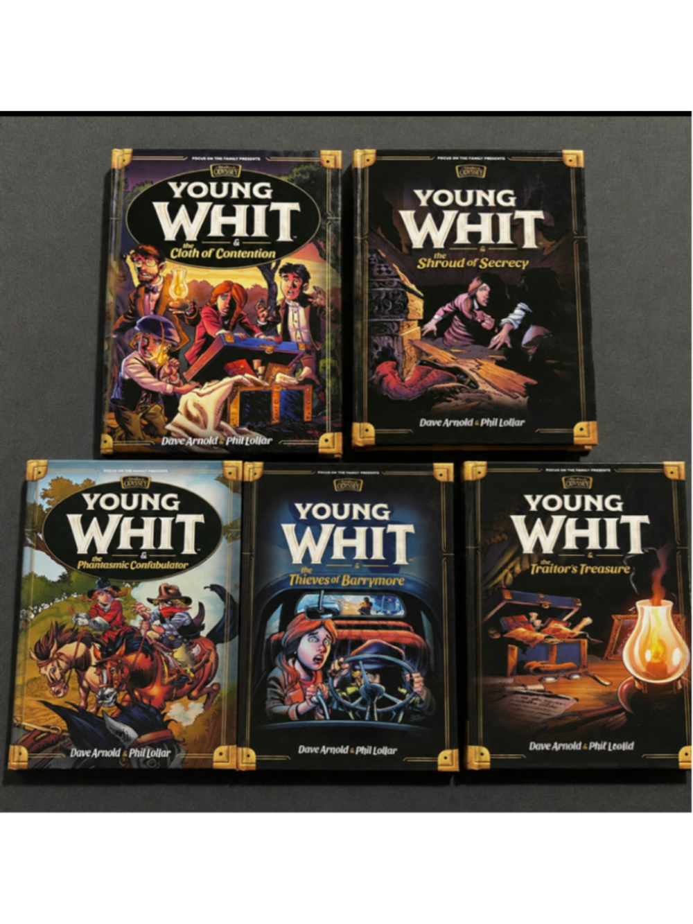 5 Books Focus on the Family Young Whit Adventure Books Black Gold